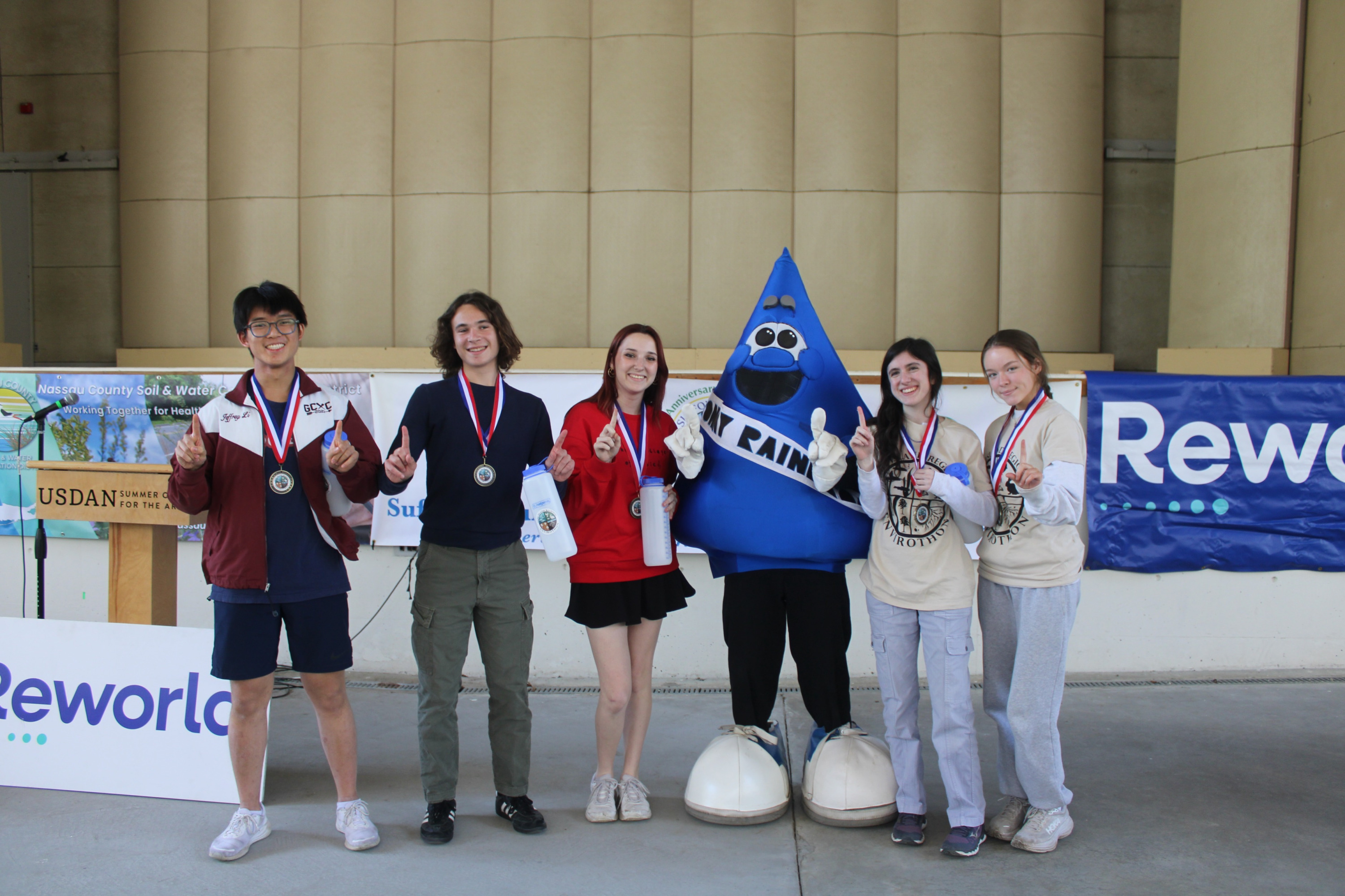 Long Island Envirothon award medals 2023