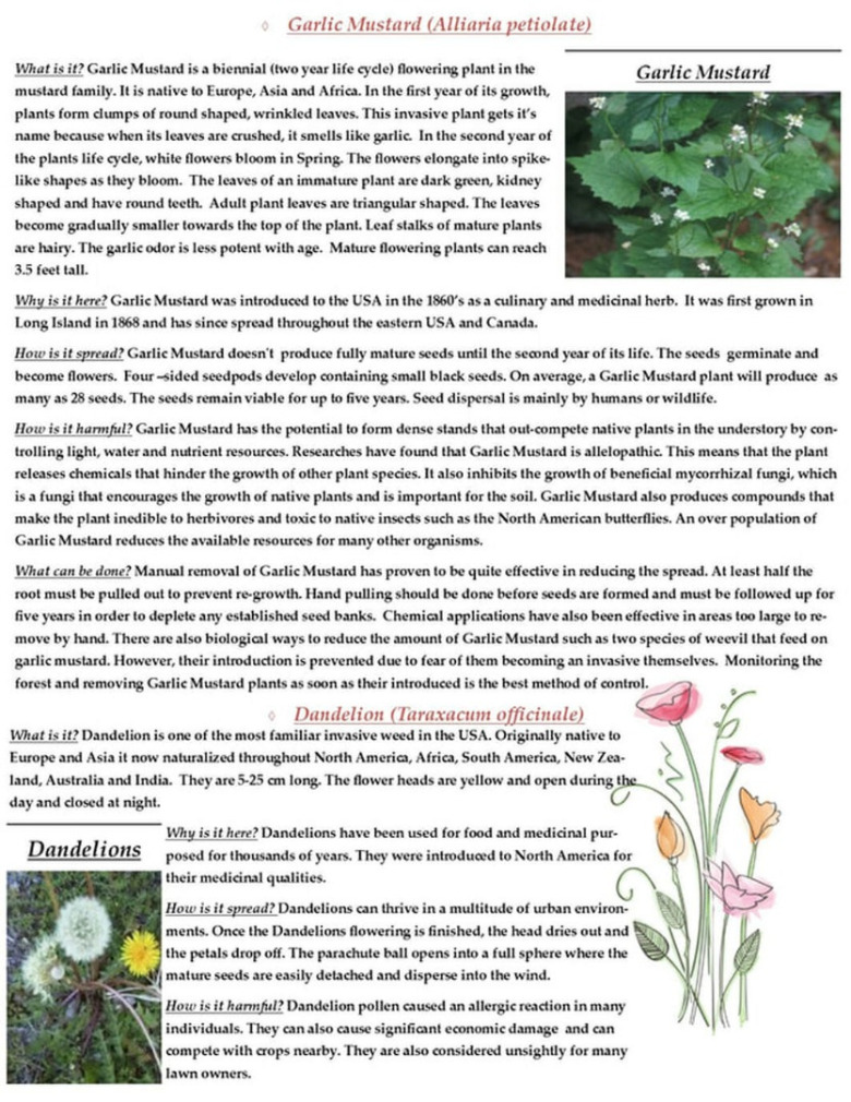 Invasive Species Educational article 2
